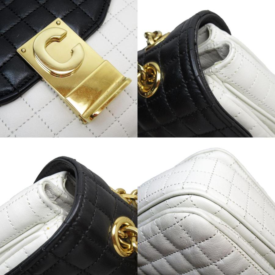 CELINE ショルダーバッグ ホワイト/ブラック