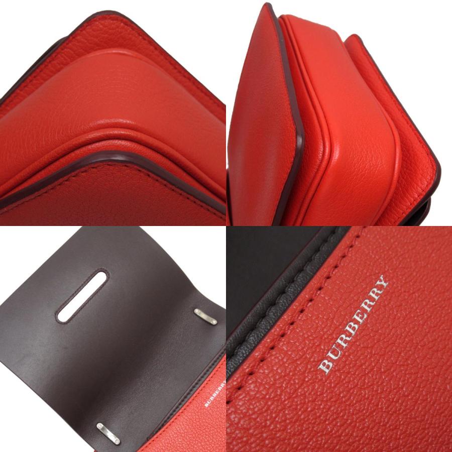 BURBERRY ショルダーバッグ トートバッグ レザー レッド系 バーバリー BURBERRY バッグ ショルダーバッグ 肩掛けバッグ 8010332