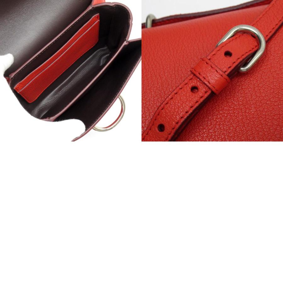 BURBERRY ショルダーバッグ トートバッグ レザー レッド系 バーバリー BURBERRY バッグ ショルダーバッグ 肩掛けバッグ 8010332