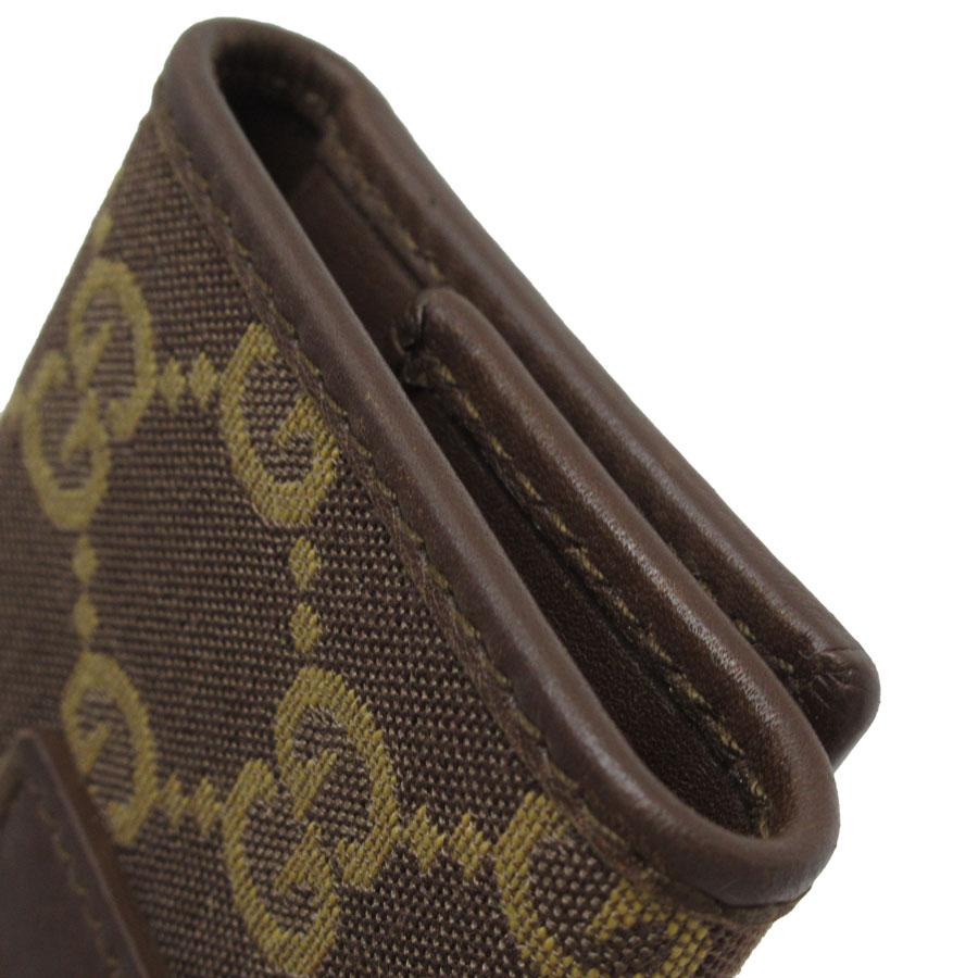 GUCCI（グッチ） キーケース GGキャンバス キャンバス/レザー ブラウン