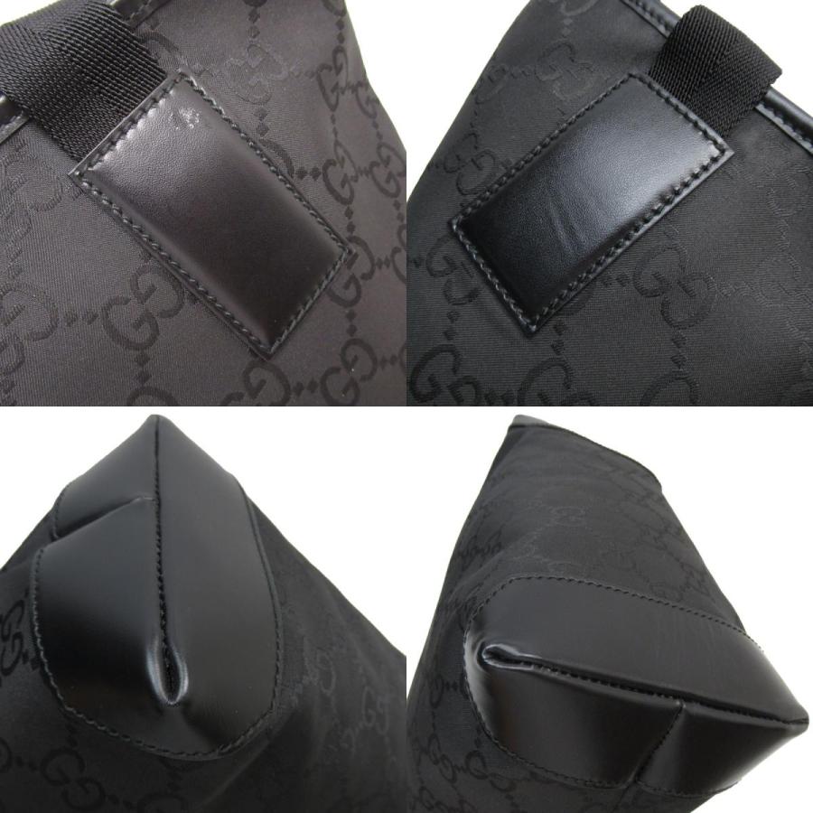 GUCCI（グッチ） ハンドバッグ トートバッグ GG ナイロン ブラック