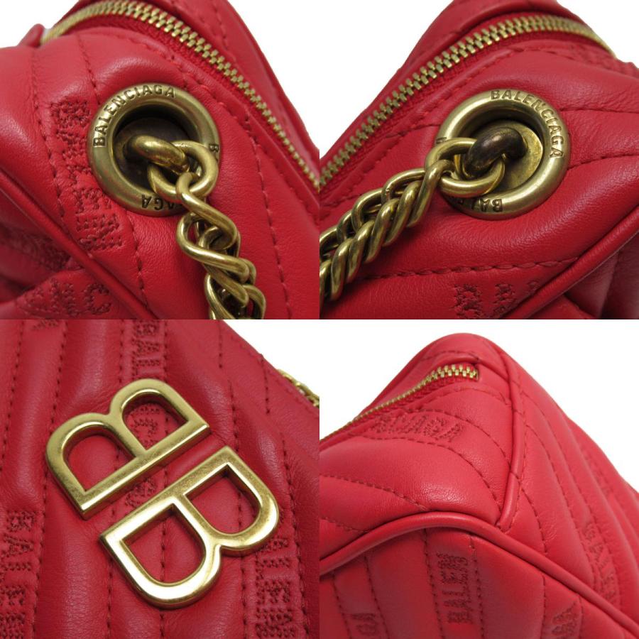 BALENCIAGA（バレンシアガ） ショルダーバッグ レザー レッド
