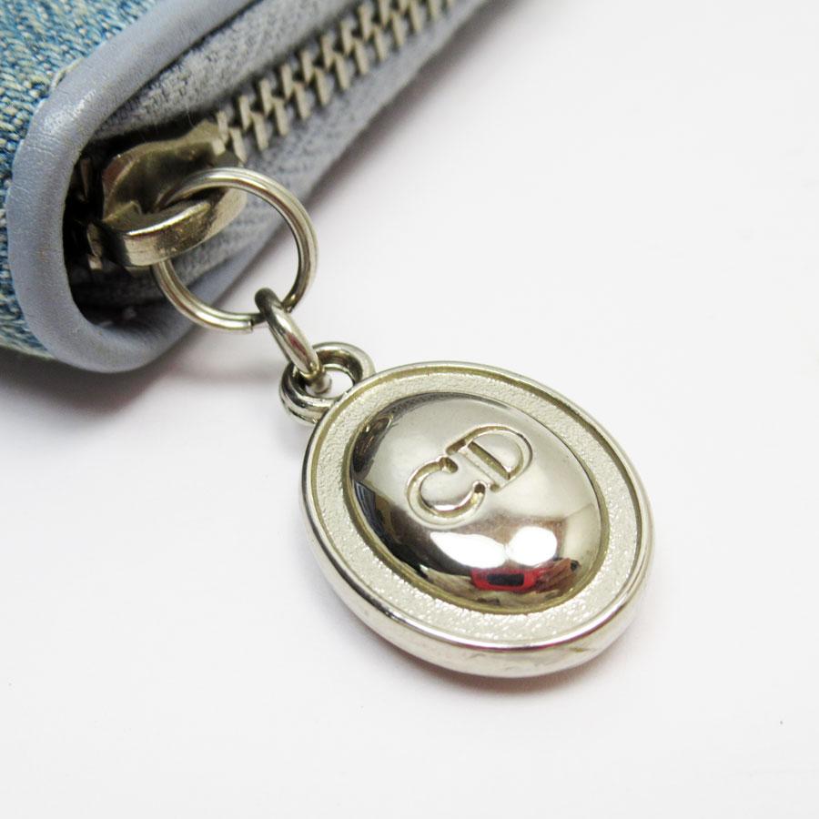 クリスチャンディオール Christian Dior 二つ折り財布 カナージュ