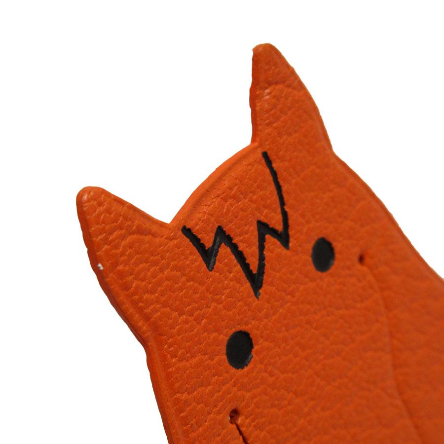 HERMES（エルメス） ブックマーク アニマルモチーフ 馬 レザー