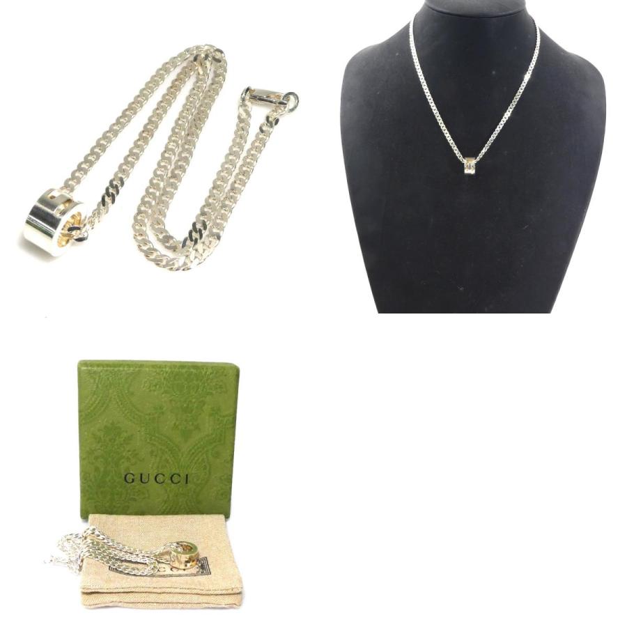 GUCCI グッチ ネックレス Gロゴ シルバー925 シルバー : ブランド