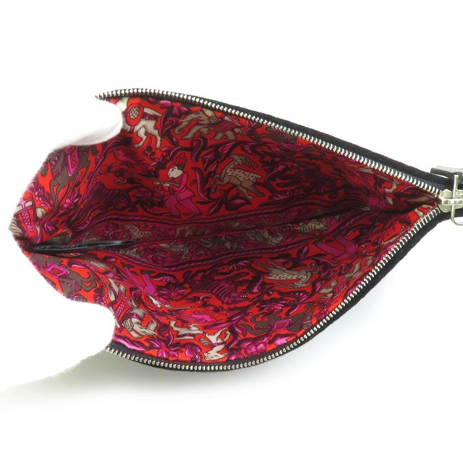 エルメス　フェルト　シルクイン お財布を開けるのが楽しみになるエルメスのお財布 《シルクイン