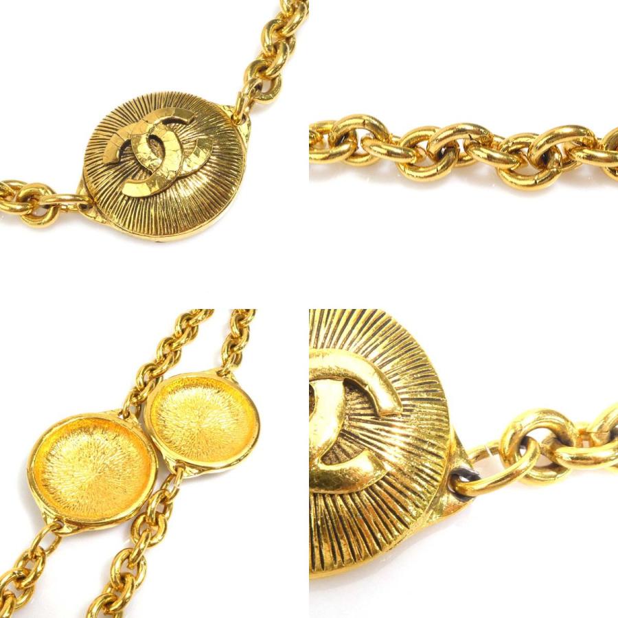 CHANEL シャネル ネックレス ココマーク メタル ゴールド