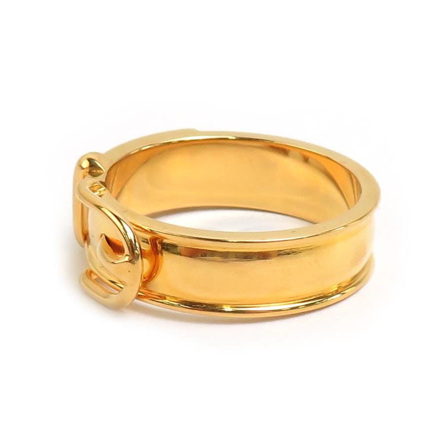 HERMES エルメス アタメ スカーフリング ゴールドカラー 箱付き 新品 エルメス スカーフリング ドットサークル リング ゴールド