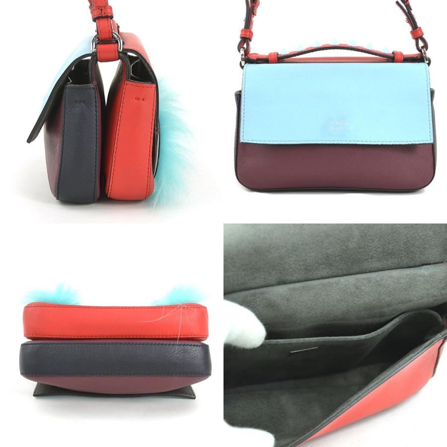 FENDI フェンディ 斜め掛けショルダーバッグ マイクロダブル