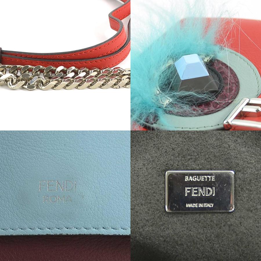 美品✨フェンディ ショルダーバッグ 2way バイザウェイ レザー マルチ