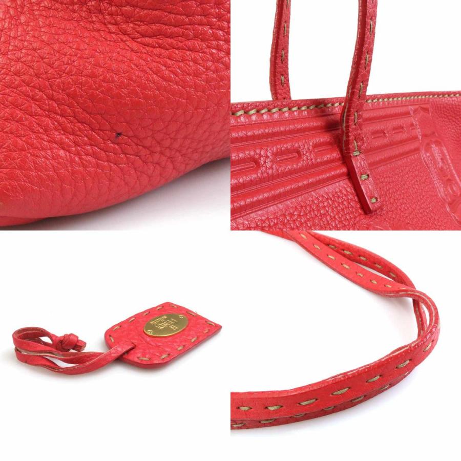 FENDI（フェンディ） ショルダーバッグ トートバッグ セレリア レザー 
