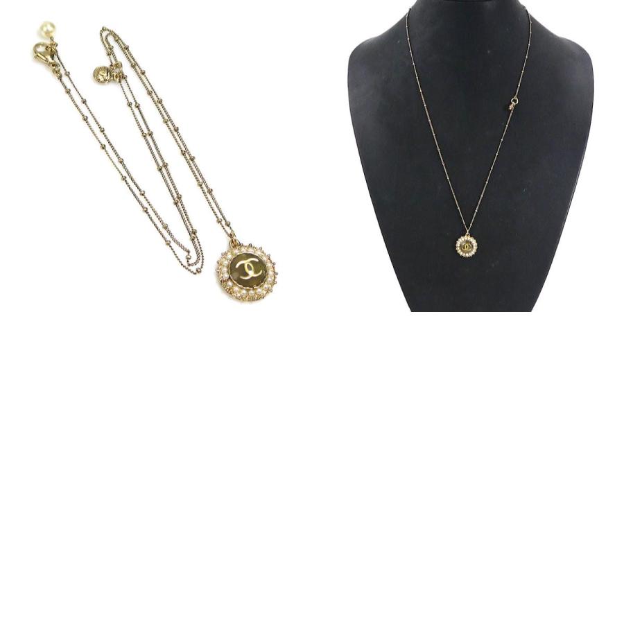 CHANEL（シャネル） ネックレス ココマーク メタル/フェイクパール