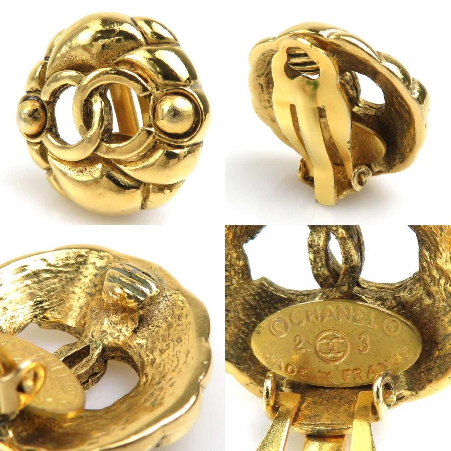 CHANEL（シャネル） イヤリング ココマーク メタル ゴールド 