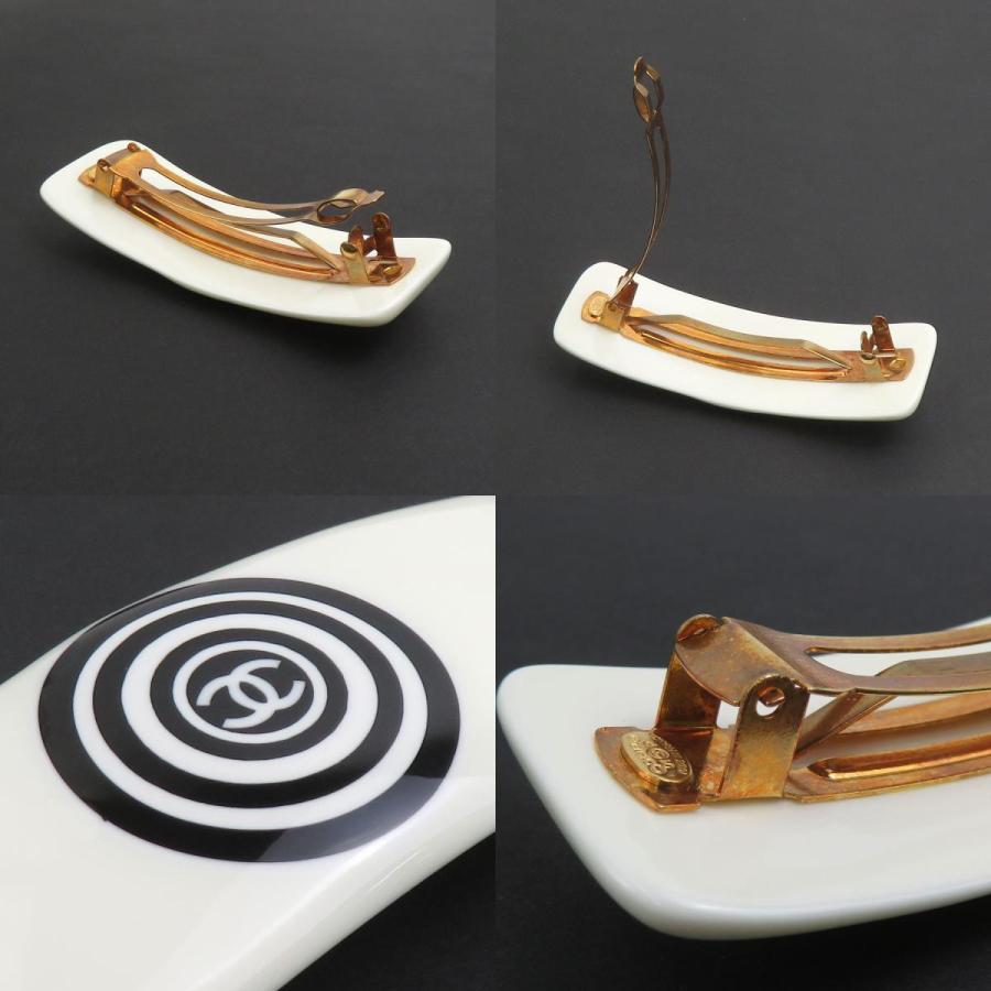 CHANEL（シャネル） バレッタ ココマーク プラスチック/メタル オフ