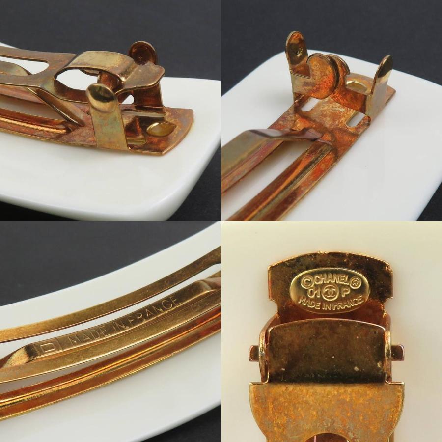 CHANEL（シャネル） バレッタ ココマーク プラスチック/メタル オフ