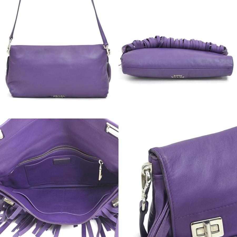【良品】PRADA プラダ　メッセンジャーバッグ　ショルダー　ナイロン　パープル 楽天市場】【バッグ】PRADA プラダ ショルダーバッグ 斜め掛け