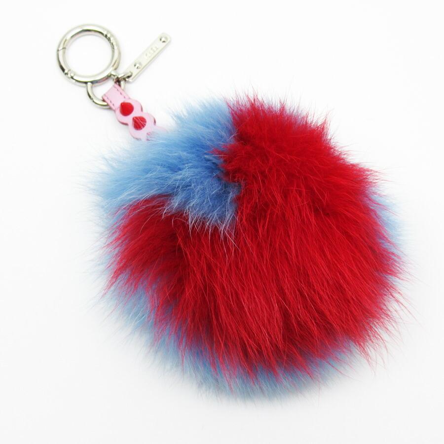 フェンディ FENDI キーホルダー 🎰 チャーム ポンポン フォックス