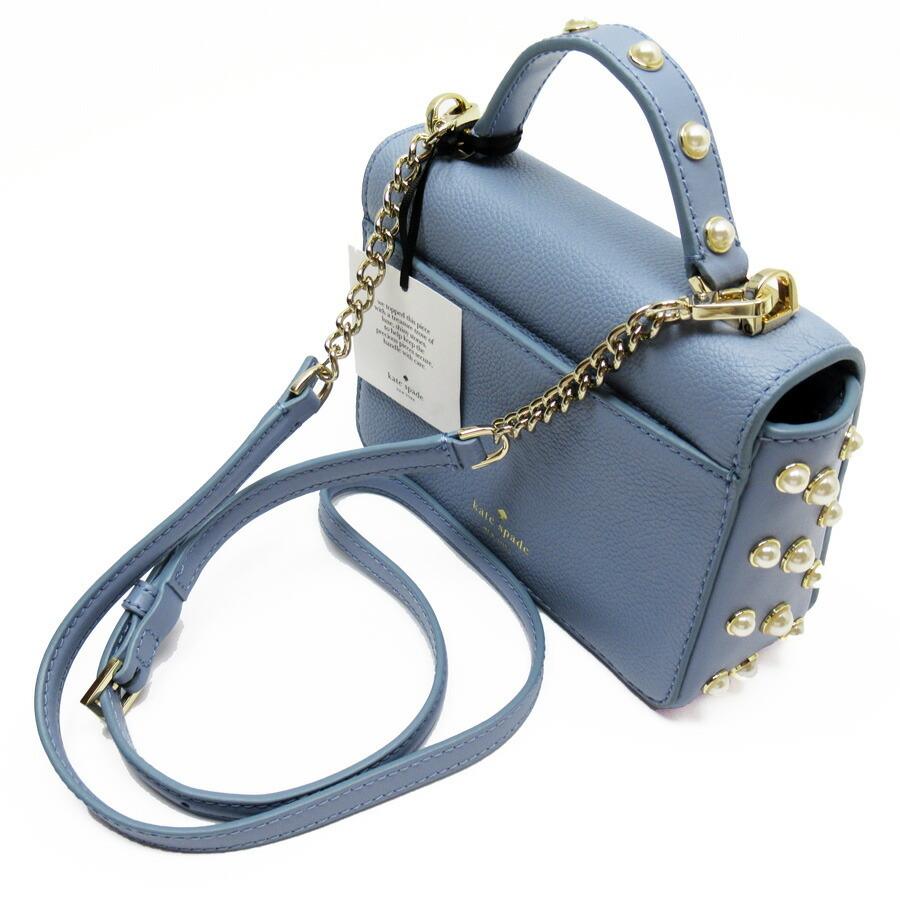 値下げ!!kate spade イミテーションパール ショルダーバッグ マディソン フェイク パール ハンドル コンバーチブル クロスボディ