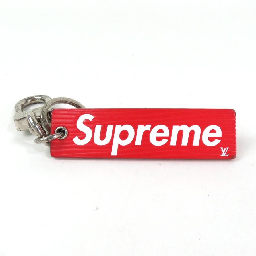Supreme VUITTON キーホルダー 赤 楽天市場】新品ルイヴィトン・LOUIS VUITTON エピ Supremeコラボ
