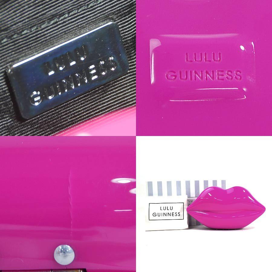 ルルギネス LULU GUINNESS クラッチバッグ リップスクラッチ パース