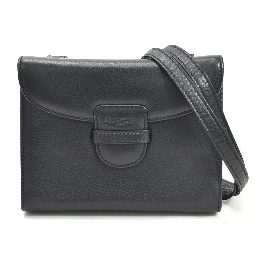 SONIA RYKIEL ショルダーバッグ ブラック SONIA RYKIEL ソニアリキエル ショルダーバッグ ブラック