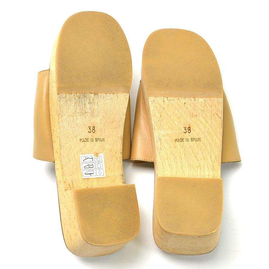 HERMÈS エルメス　ベージュ コンフォートサンダル　37 2104102101929-1.jpg