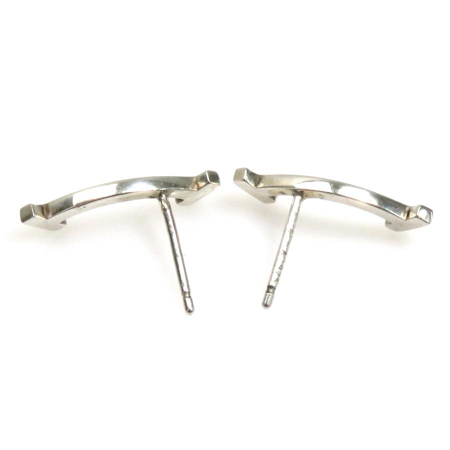 ティファニー Tiffany&co ピアス シルバー Ag925 TIFFANY&Co. ティファニー Tiffany&Co. ピアス Tスマイル Ag925