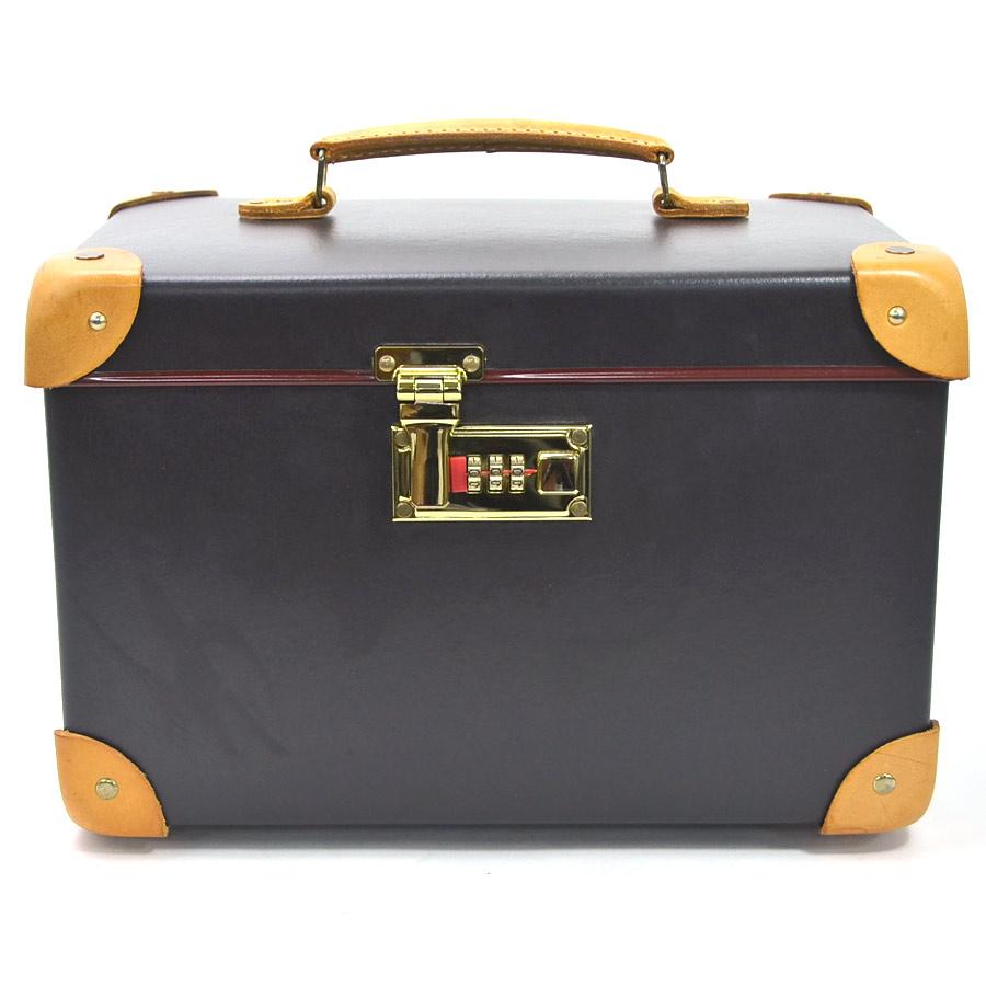 GLOBE TROTTER グローブトロッター メイクボックス 化粧ケース レザー 
