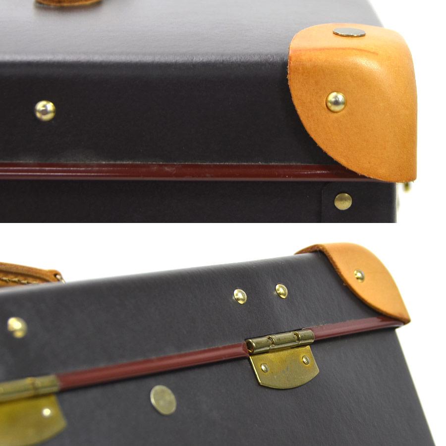 GLOBE TROTTER グローブトロッター メイクボックス 化粧ケース レザー
