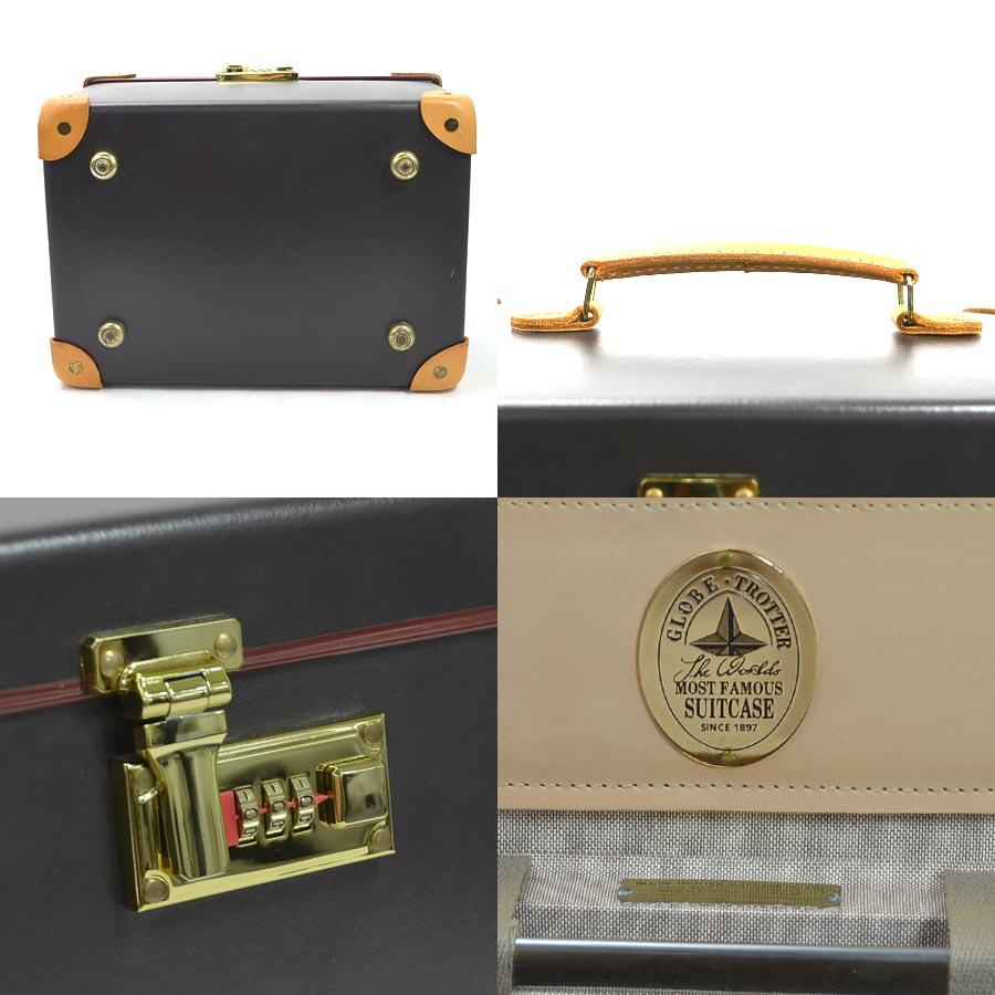 GLOBE TROTTER グローブトロッター メイクボックス 化粧ケース レザー