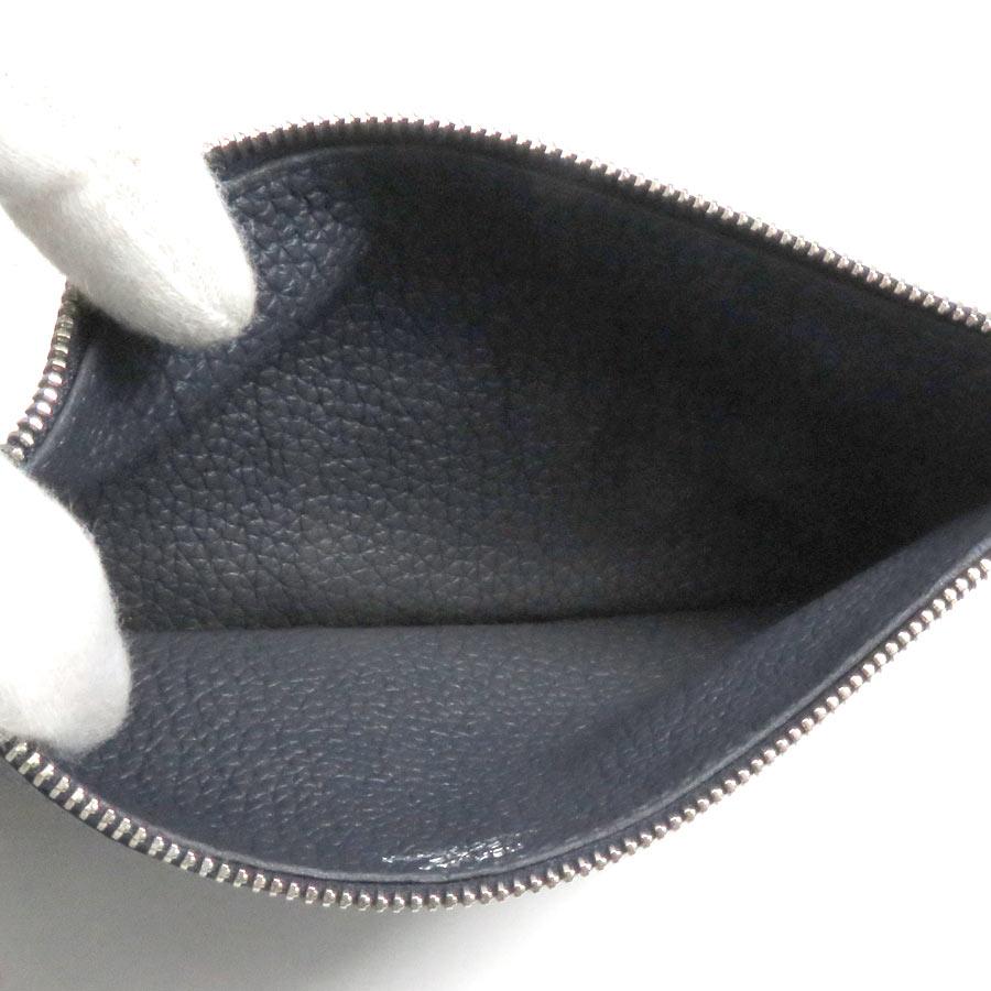 HERMES（エルメス） 長財布 ドゴンGM トリヨンクレマンス ブルーニュイ