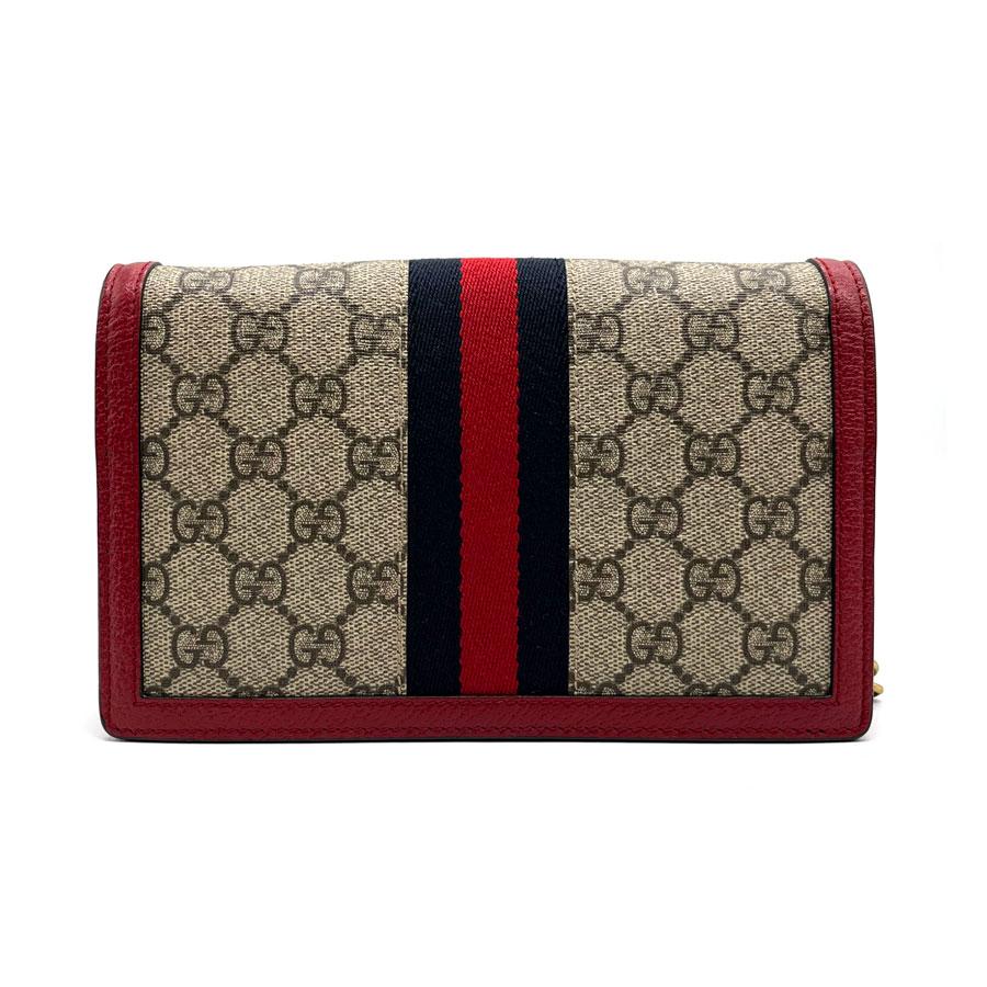 GUCCI（グッチ） ウォレットチェーン 斜め掛けショルダーバッグ GG