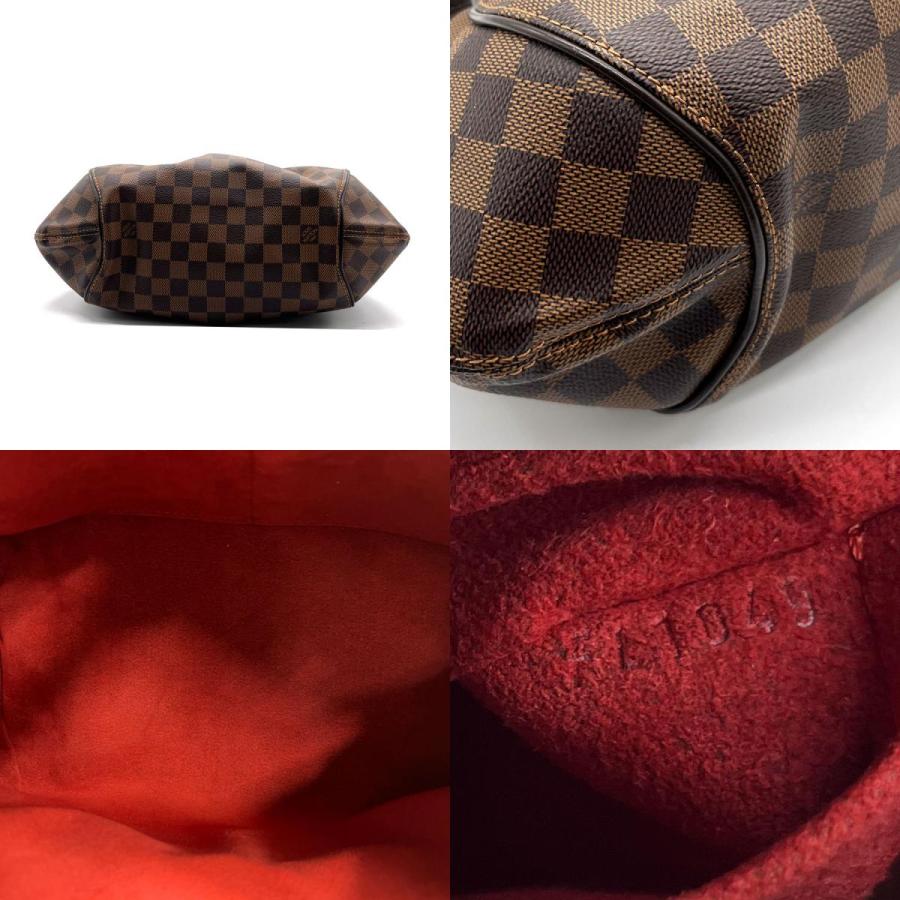 ルイ ヴィトン LOUIS VUITTON ショルダーバッグ ハンドバッグ ダミエ システィナPM ダミエキャンバス ブラウン｜brandvalue-store｜04