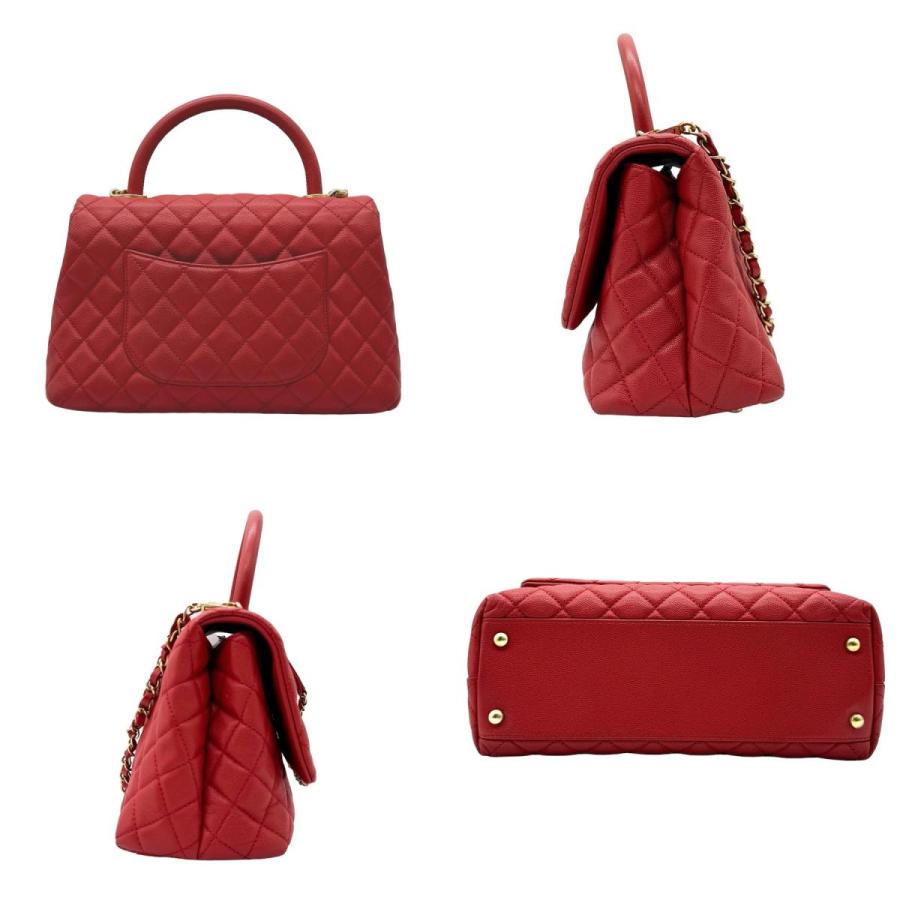 CHANEL  ハンドバッグ　ショルダー　29 キャビアスキン シャネル CHANEL ココハンドル29 A92991 28番台 シルバー GD金具