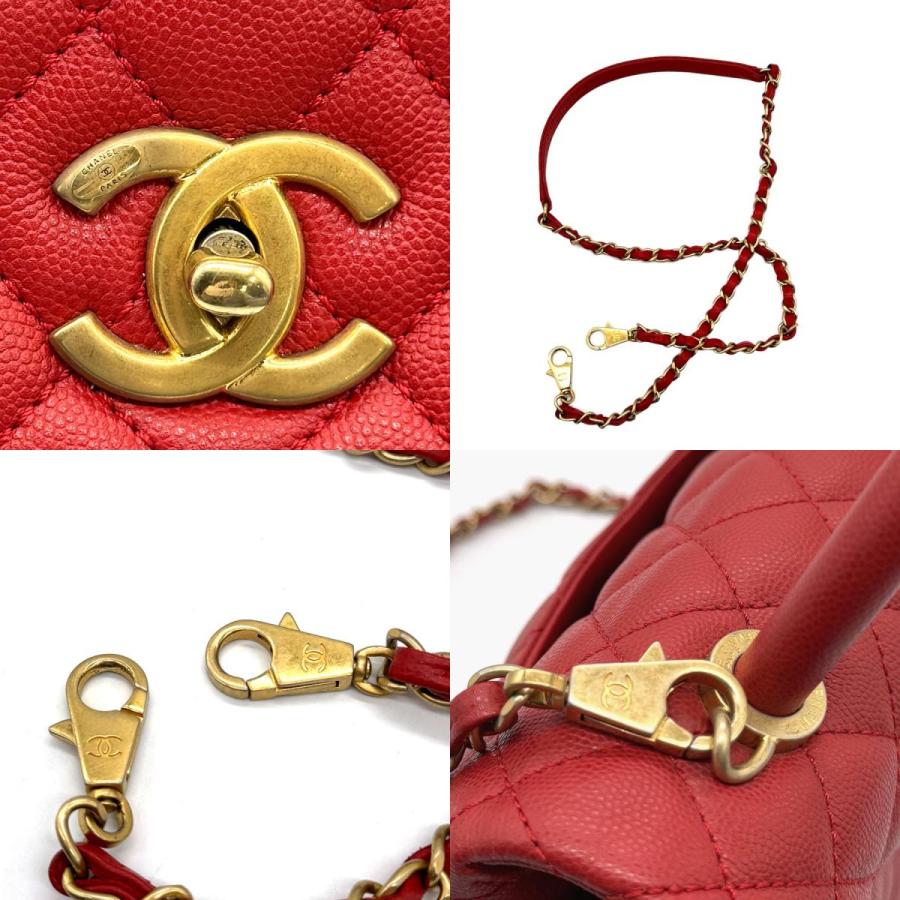 CHANEL  ハンドバッグ　ショルダー　29 キャビアスキン CHANEL（シャネル） ハンドバッグ ショルダーバッグ ココハンドル29