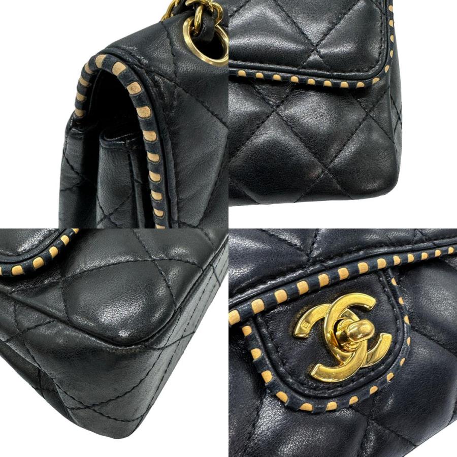 CHANEL シャネル ショルダーバッグ マトラッセ ラムスキン