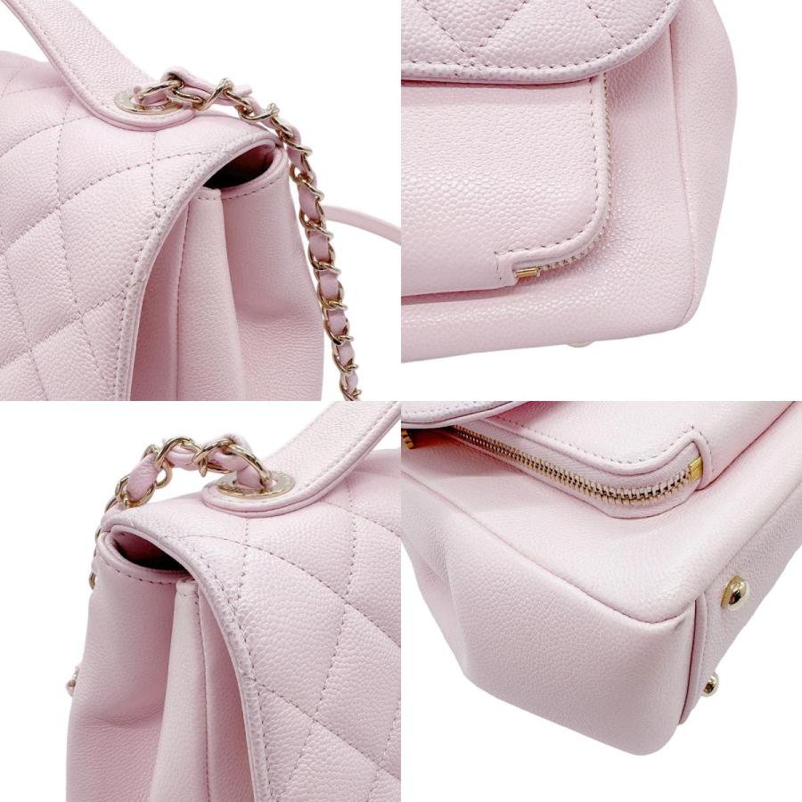 シャネル ビジネスアフィニティ トートバッグ キャビアスキン ピンクベージュ CHANEL（シャネル） ハンドバッグ ショルダーバッグ ビジネス