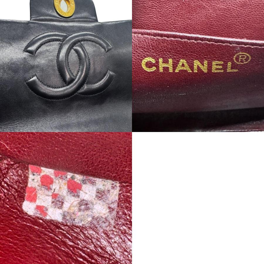 シャネル CHANEL ショルダーバッグ デカマトラッセ レザー/メタル ブラック/ゴールド｜brandvalue-store｜05