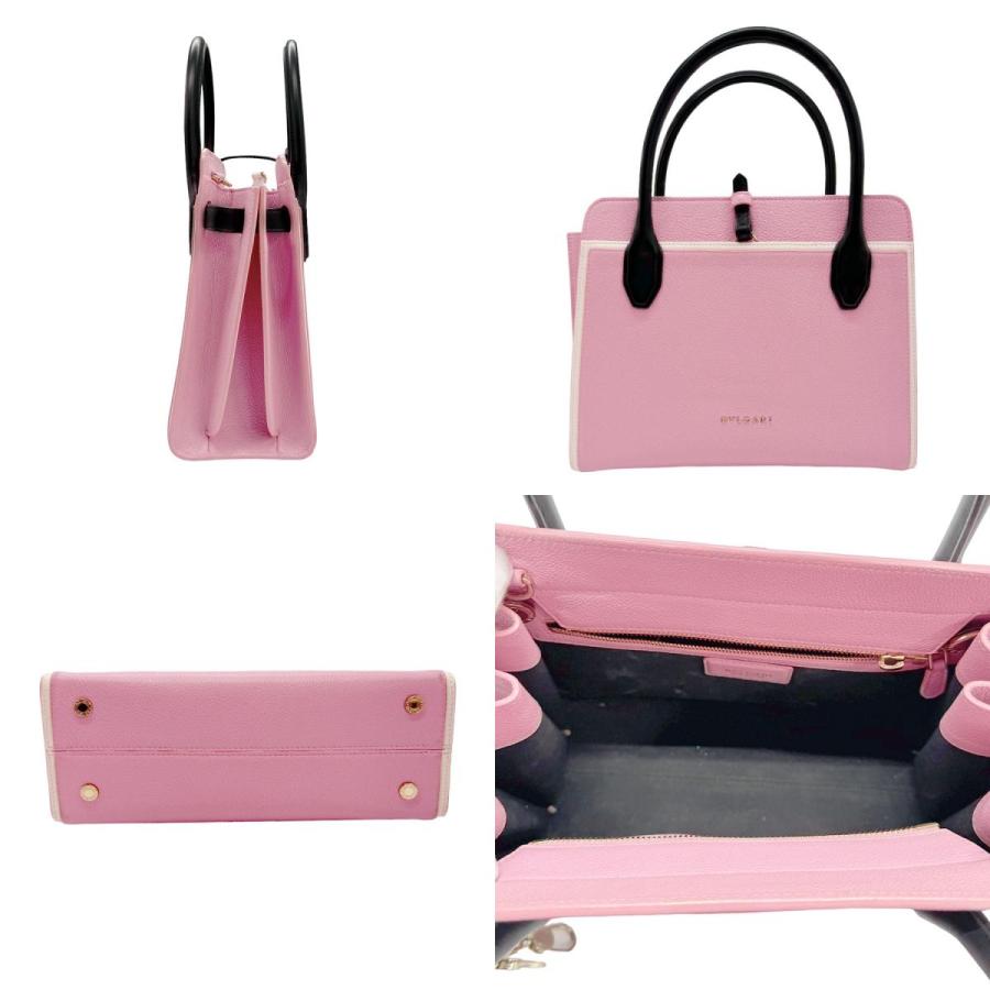 ブルガリ バッグ BVLGARI（ブルガリ） ハンドバッグ ショルダーバッグ レザー ピンク
