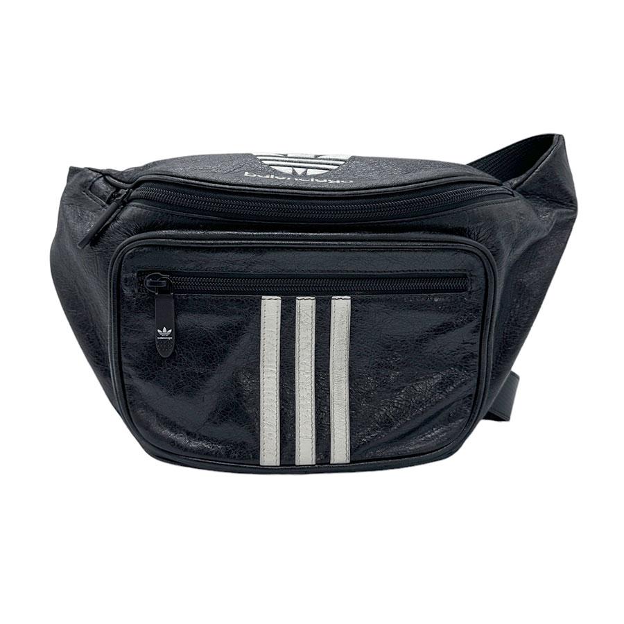 BALENCIAGA ブラック ウエストバッグ バレンシアガ(BALENCIAGA)バレンシアガ ウエストバッグ ボディ