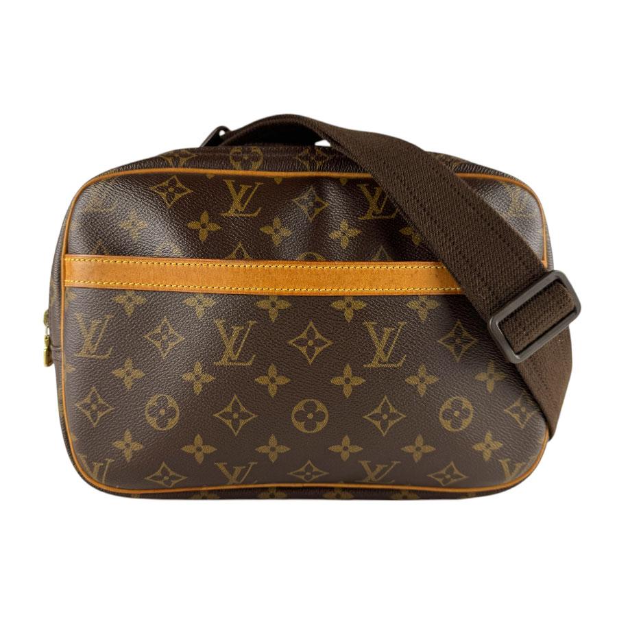 ルイヴィトン　リポーターPM　 ショルダーバッグ　モノグラム　 茶　クロスボディ LOUIS VUITTON（ルイ・ヴィトン） ルイ ヴィトン 斜め掛けショルダー