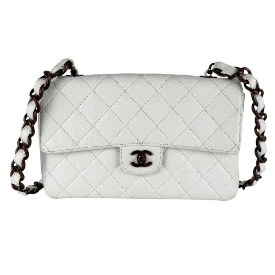 CHANEL（シャネル） ショルダーバッグ キャビアスキンレザー/ウッド