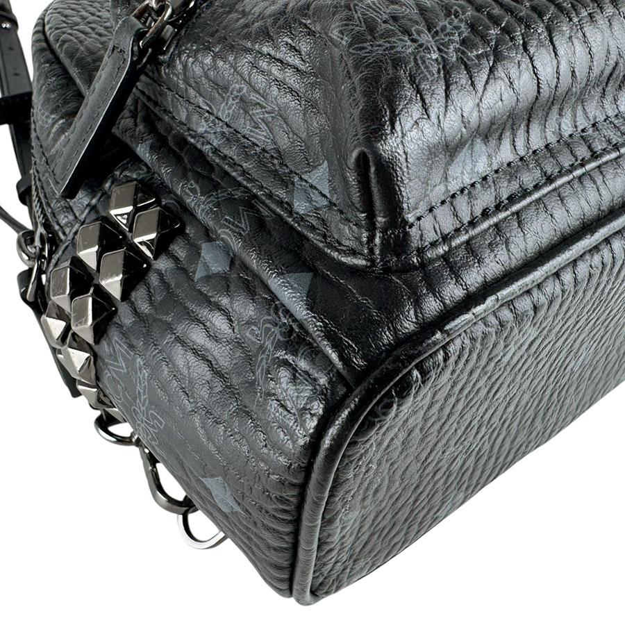 MCM（エムシーエム） エム シー エム リュック レザー ブラック