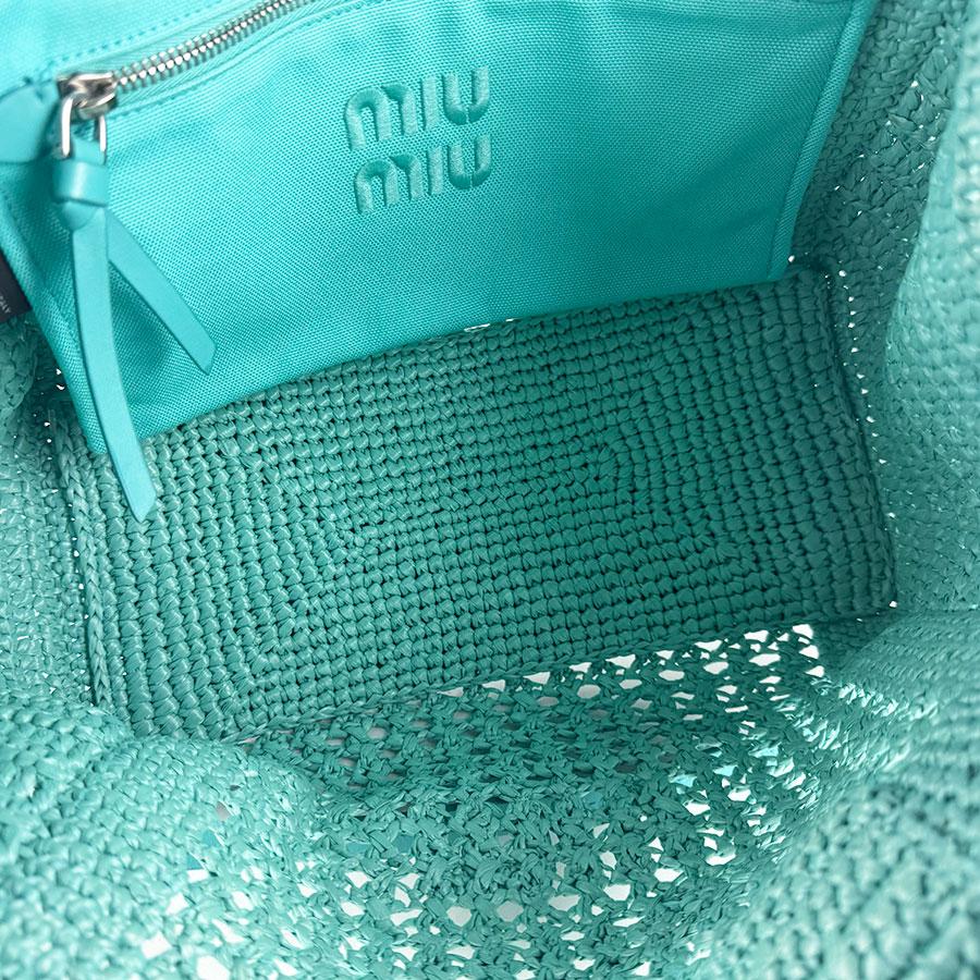 miu miu（ミュウミュウ） ハンドバッグ ショルダーバッグ ラフィア
