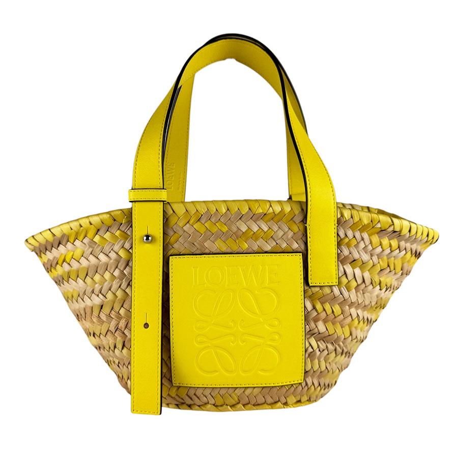 LOEWE（ロエベ） ハンドバッグ バスケットバッグ スモール ストロー