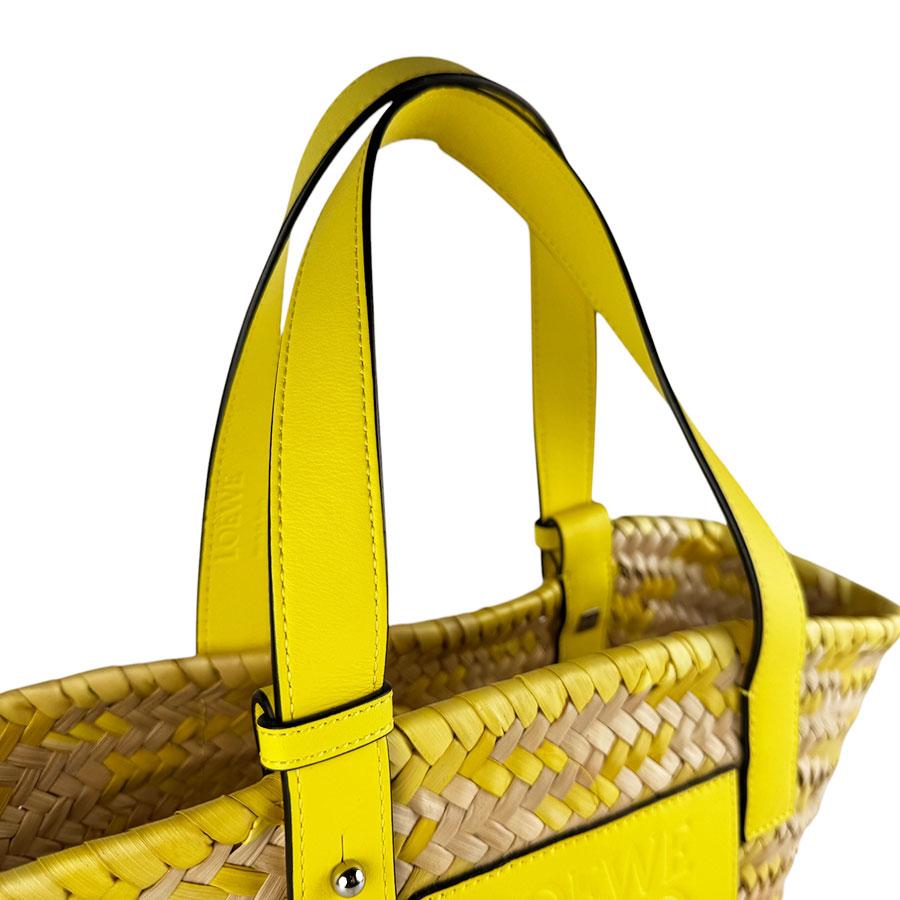 LOEWE（ロエベ） ハンドバッグ バスケットバッグ スモール ストロー