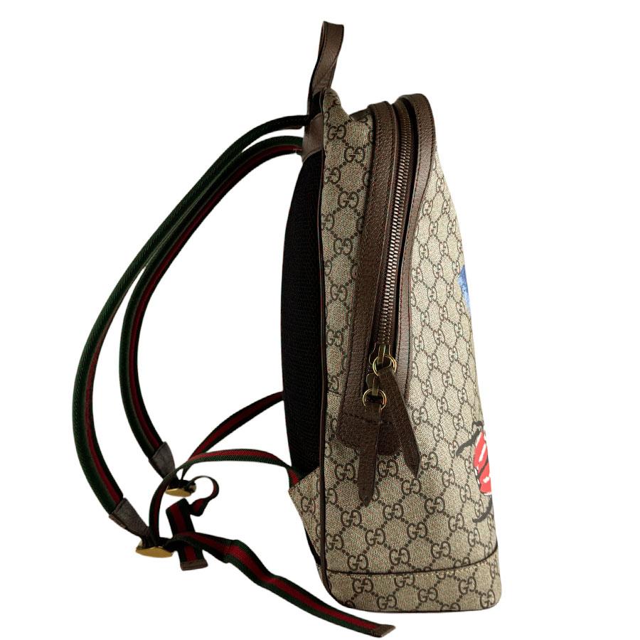GUCCI（グッチ） リュック GGスプリームキャンバス ブラウン