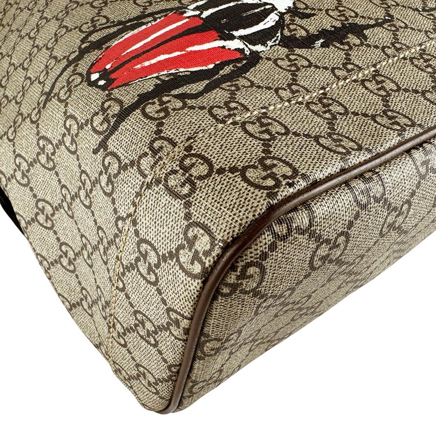 GUCCI（グッチ） リュック GGスプリームキャンバス ブラウン