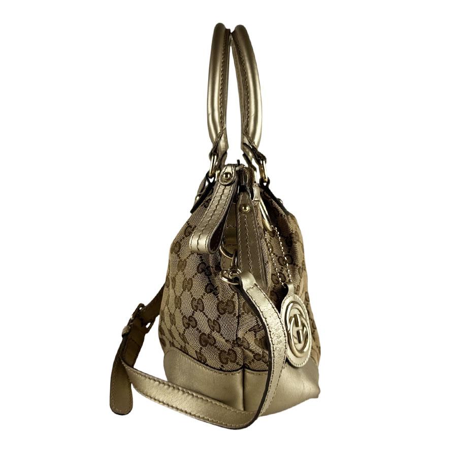 GUCCI（グッチ） ショルダーバッグ ハンドバッグ GGキャンバス/レザー