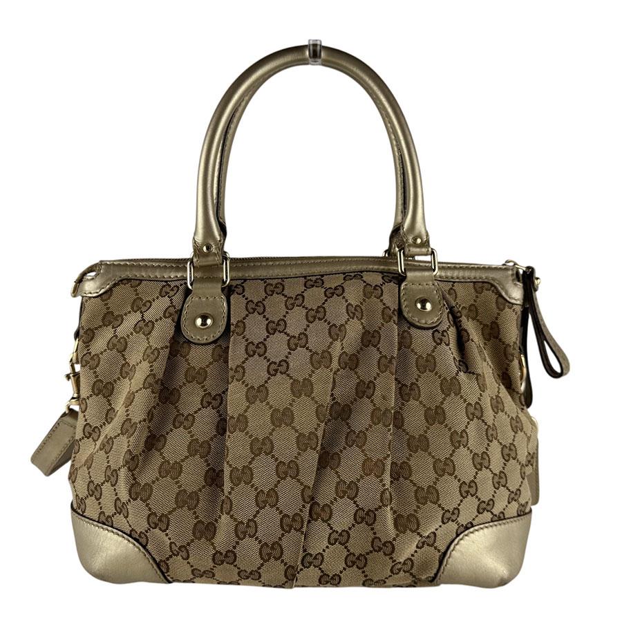 GUCCI（グッチ） ショルダーバッグ ハンドバッグ GGキャンバス/レザー